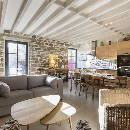 Saint Malo, Le Pont, Maison Plage A 100M Villa Buitenkant foto