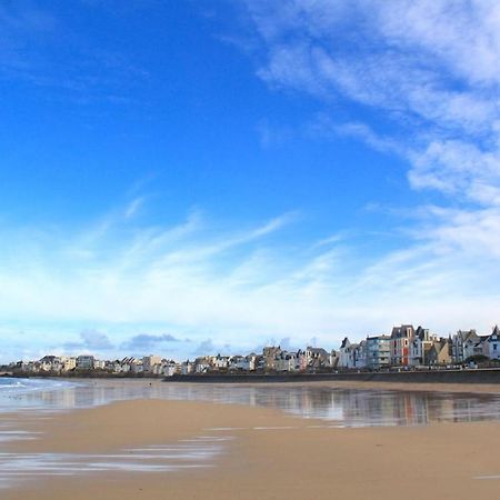 Saint Malo, Le Pont, Maison Plage A 100M Villa Buitenkant foto