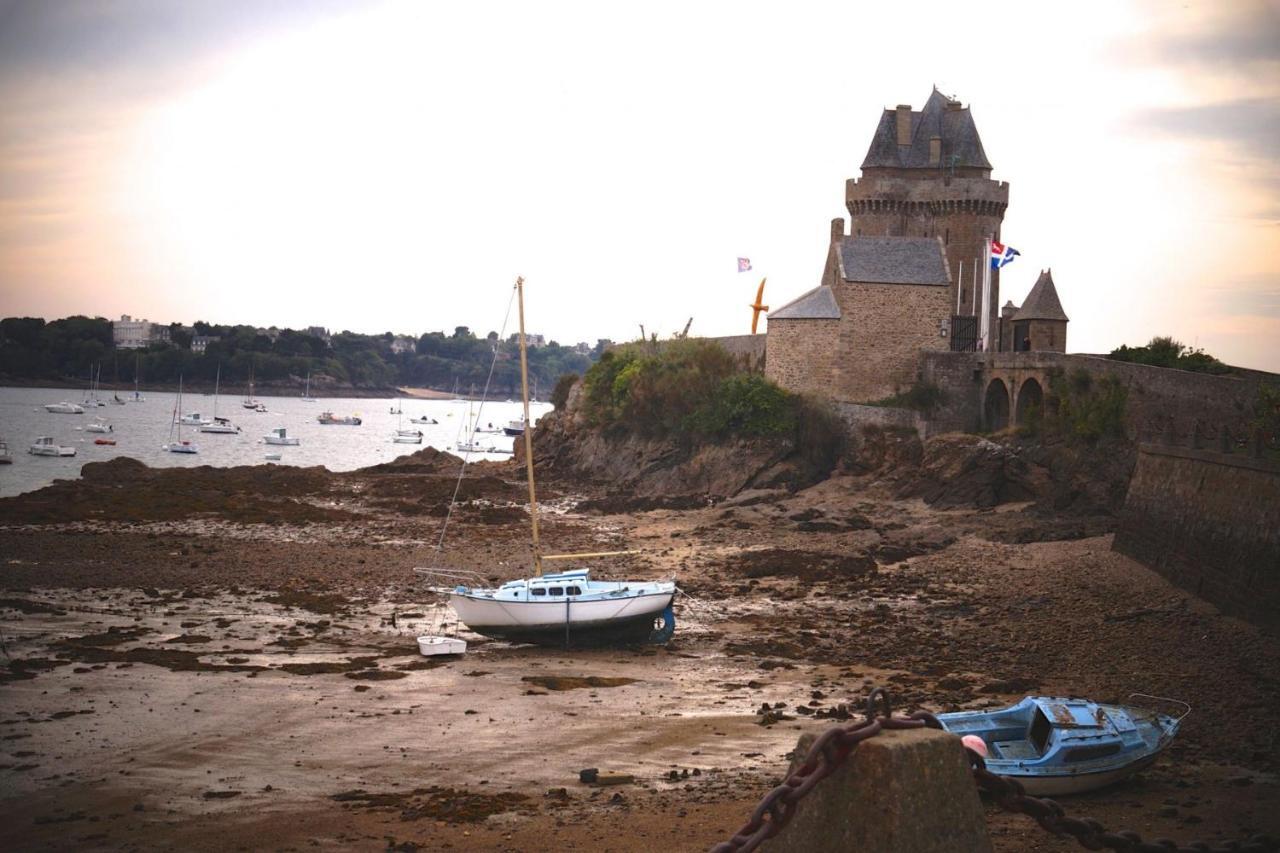 Saint Malo, Le Pont, Maison Plage A 100M Villa Buitenkant foto
